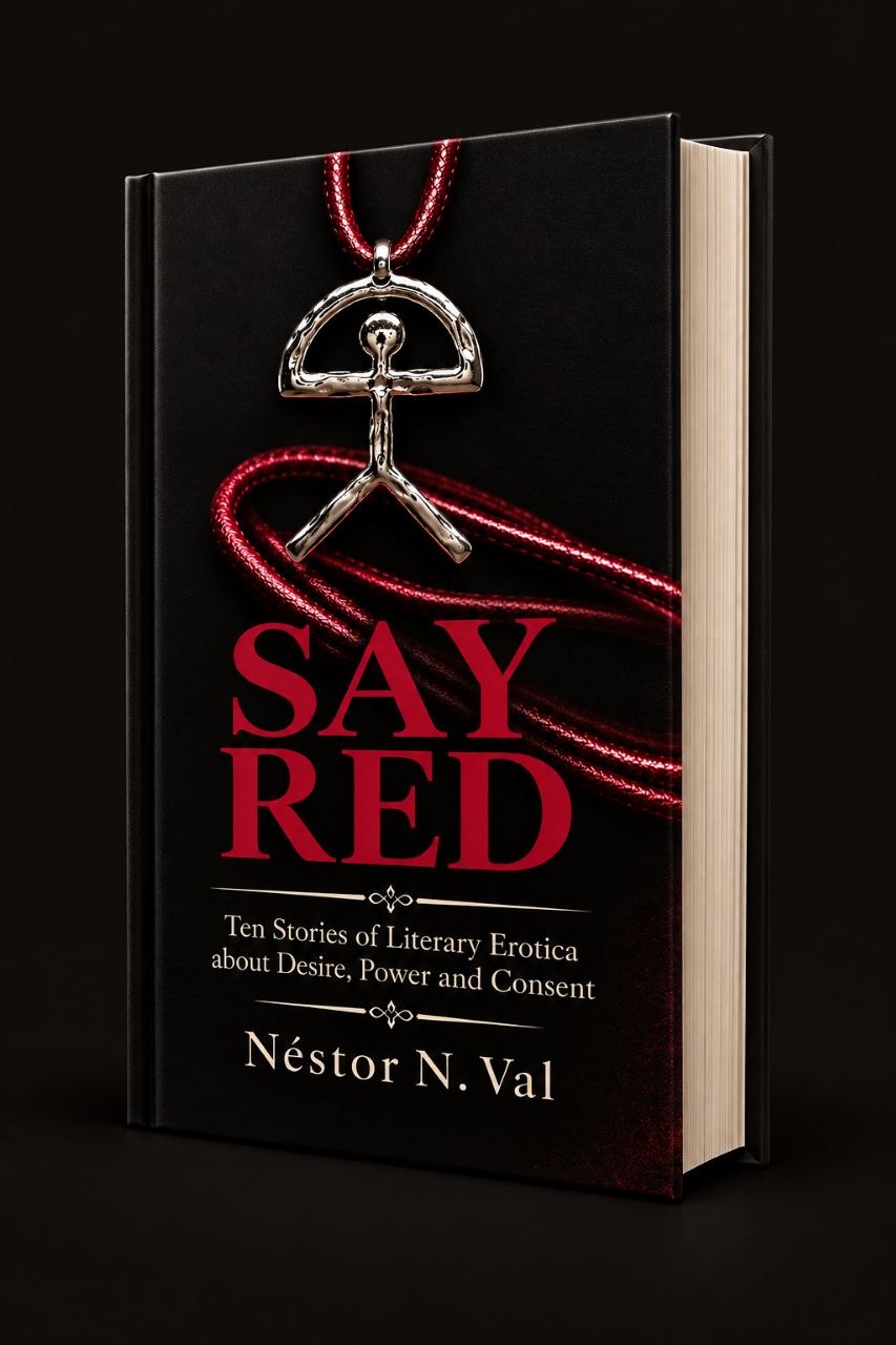 Say Red book cover by Néstor N. Val